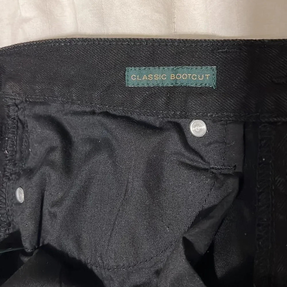 Ralph Lauren black classic bootcut jeans size 2 - Picture 9 of 13